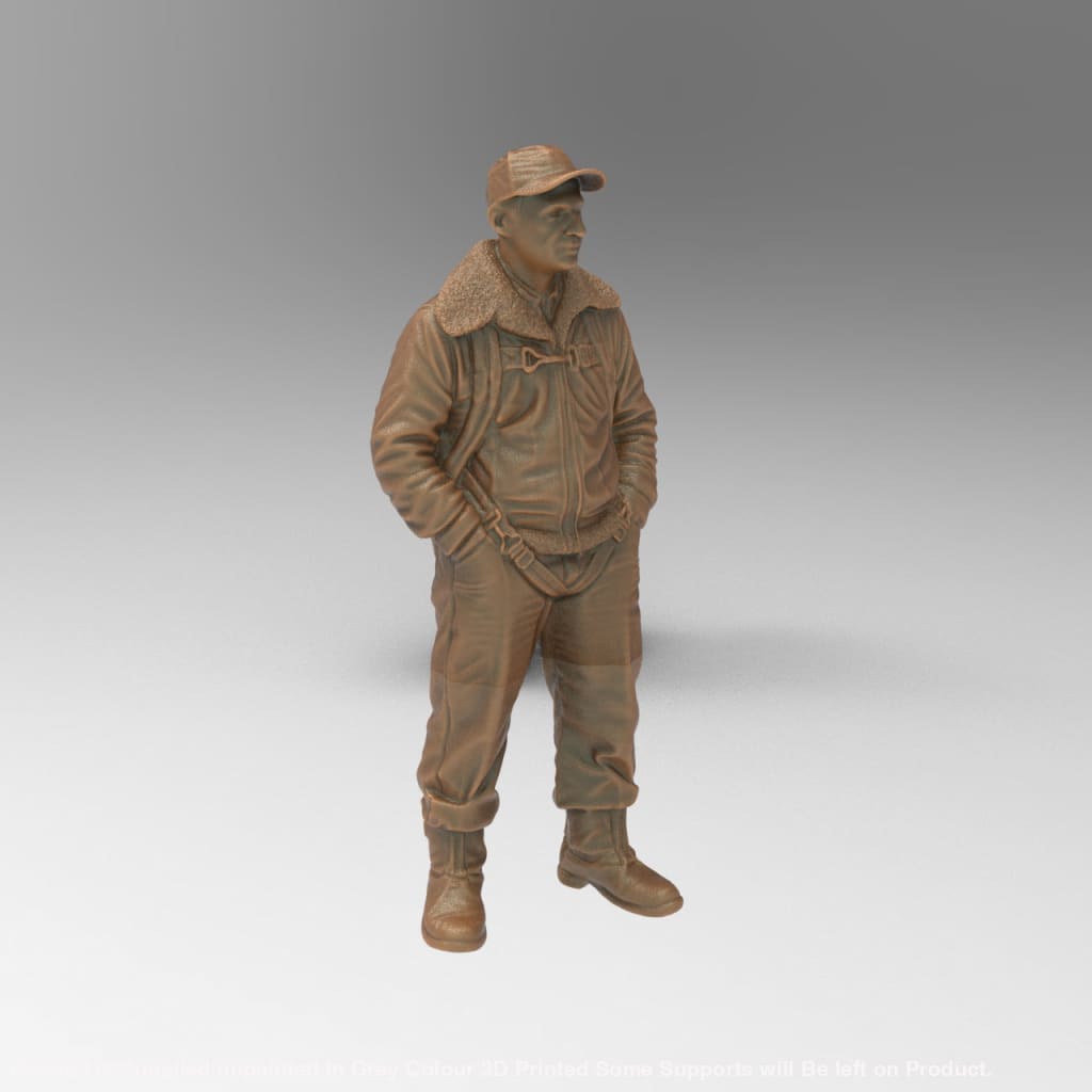 MM4371 WW2 USA Bomber Crew 8 Figure