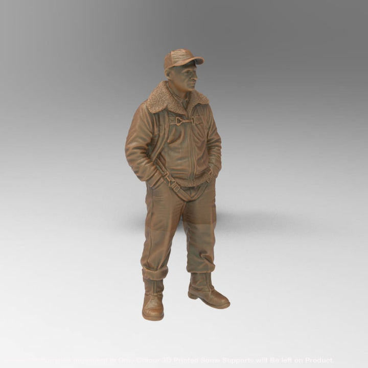 MM4371 WW2 USA Bomber Crew 8 Figure