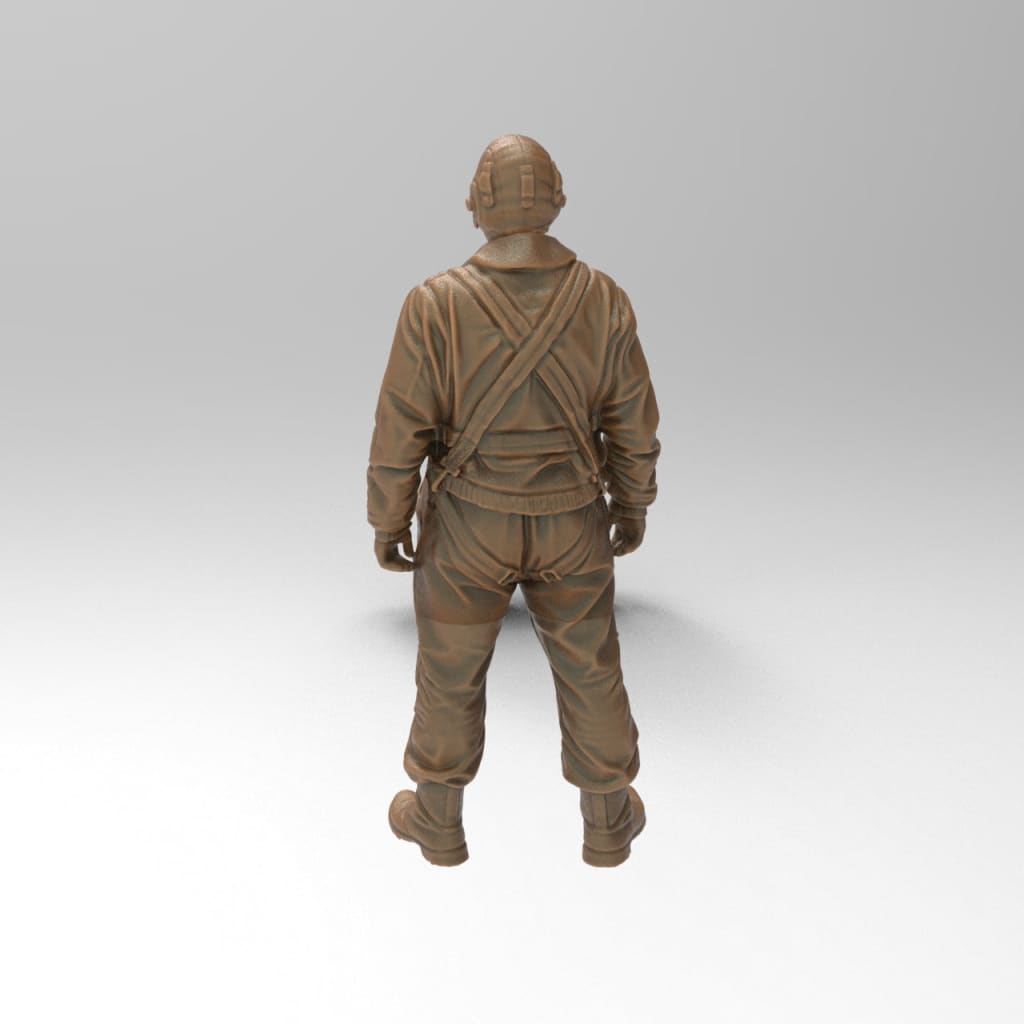 MM4371 WW2 USA Bomber Crew 9 Figure