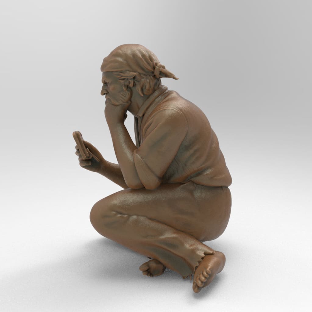 MM4372 Royal Navy Sailors 1800-1815 1:76 OO / 10 Figure