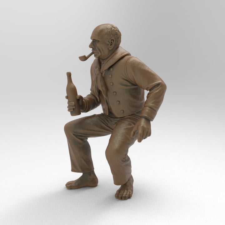 MM4372 Royal Navy Sailors 1800-1815 1:76 OO / 11 Figure