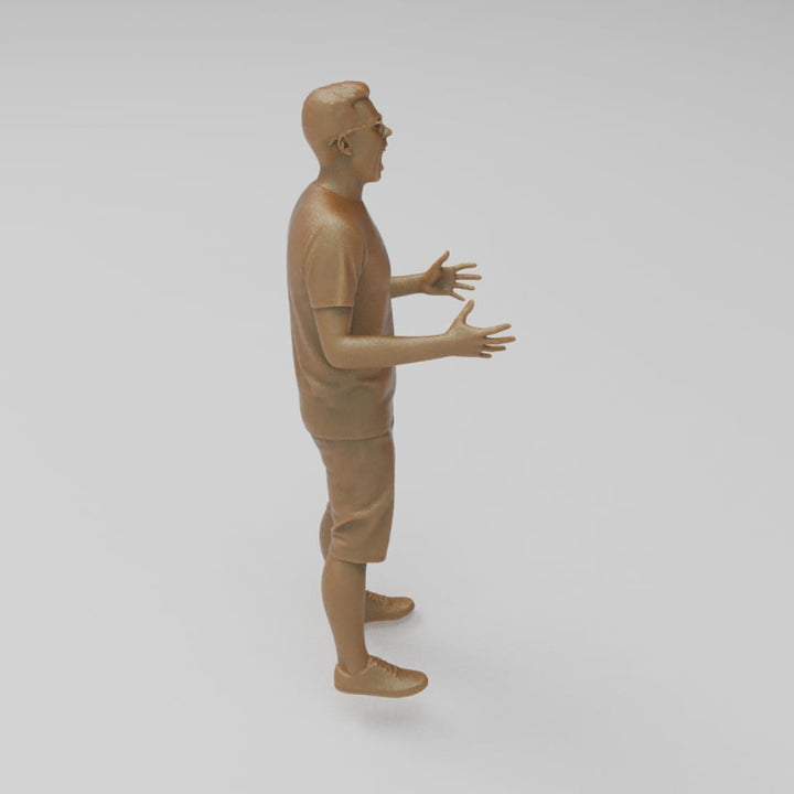 MM4378 Track Fans Pete Figure