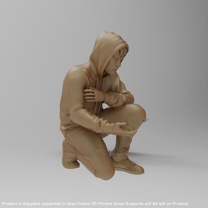 MM4385 Homeless man Figure