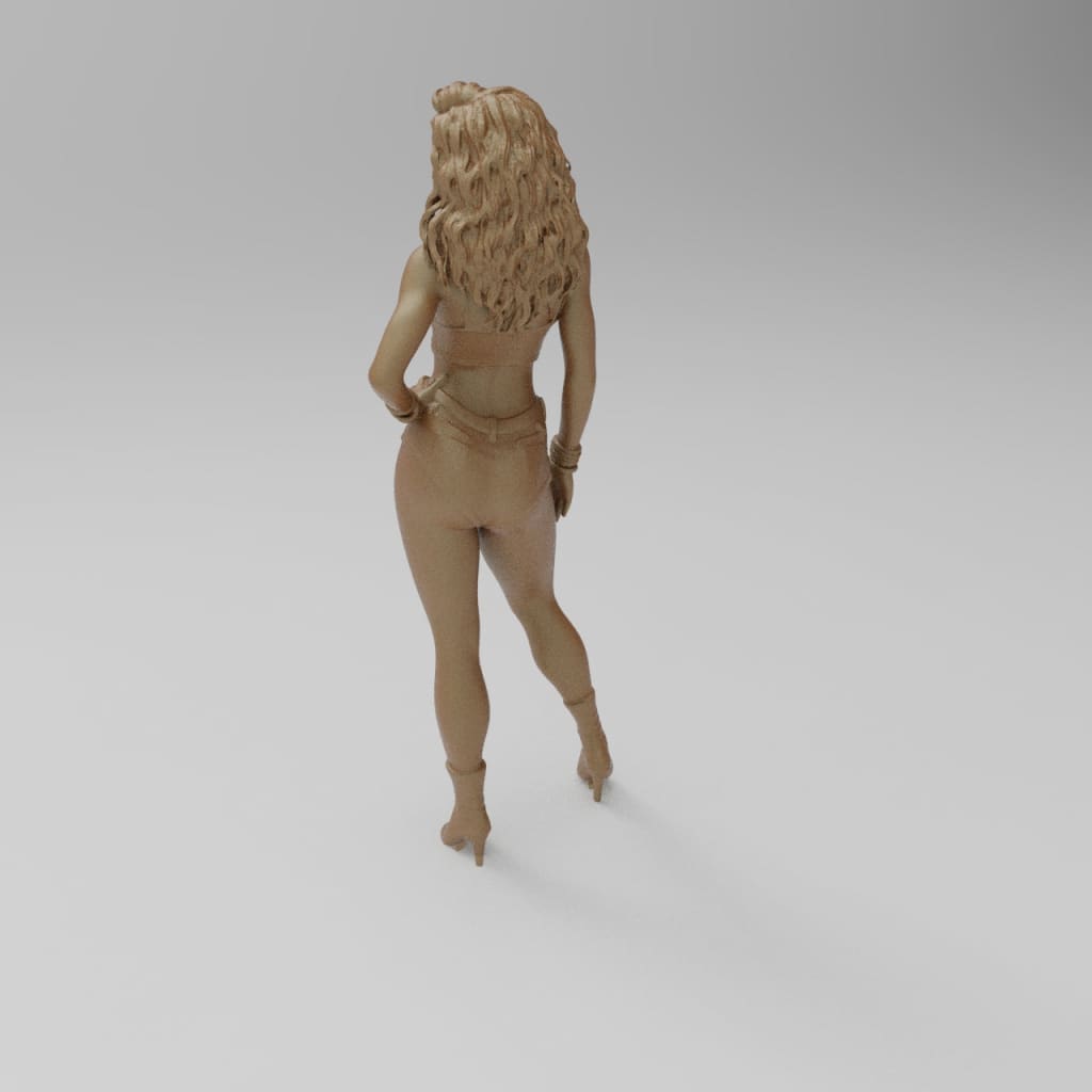 MM4386 Hooter Girl Figure