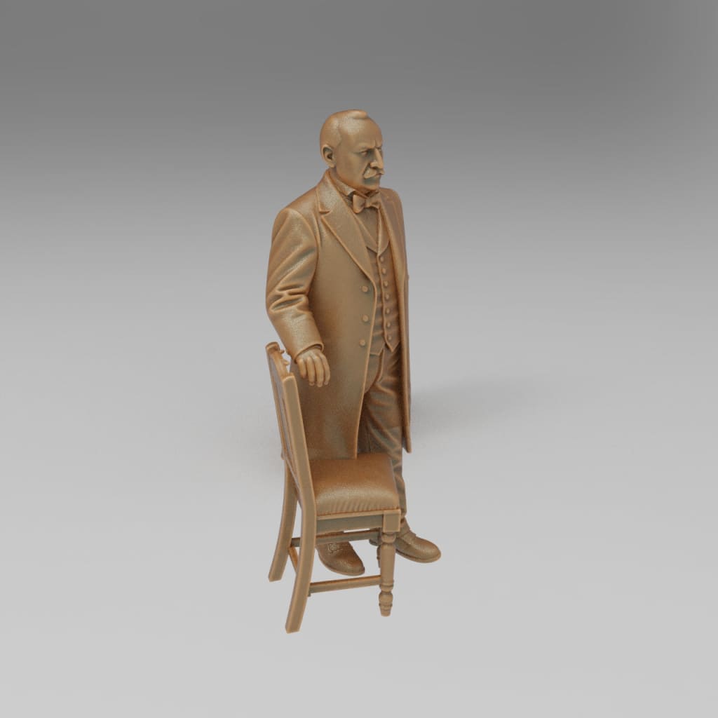 MM4387 Grover Cleveland 1885–1889 Figure