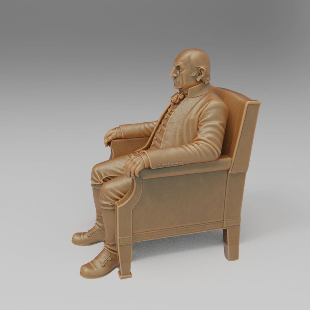 MM4387 John Quincy Adams 1825–1829 Figure