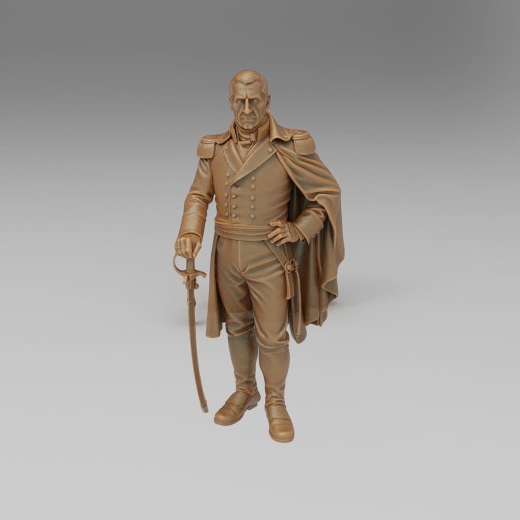 MM4387 William Henry Harrison 1841–1841 Figure