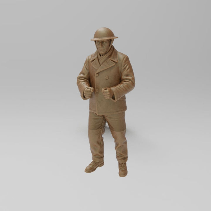 MM4399 Naval Helmsman Steel Helmit WW2 Figure