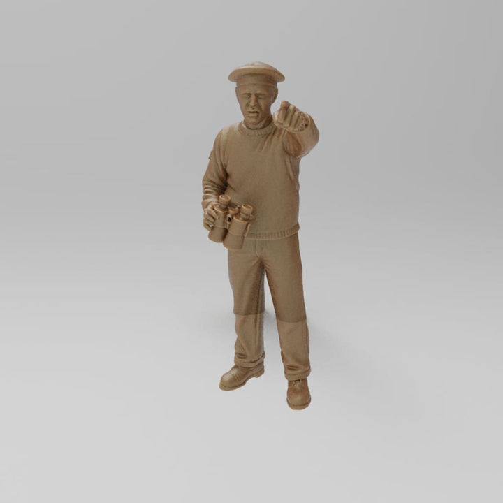 MM4399 Naval sailor with binoculars 3 WW2 Figure