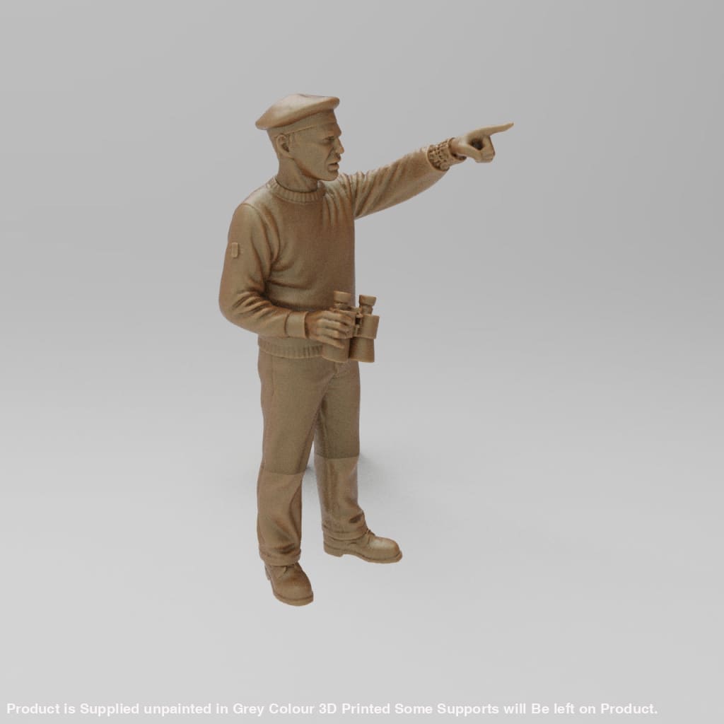 MM4399 Naval sailor with binoculars 3 WW2 Figure