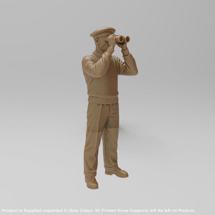 MM4399 Naval sailor with binoculars 4 WW2 Figure