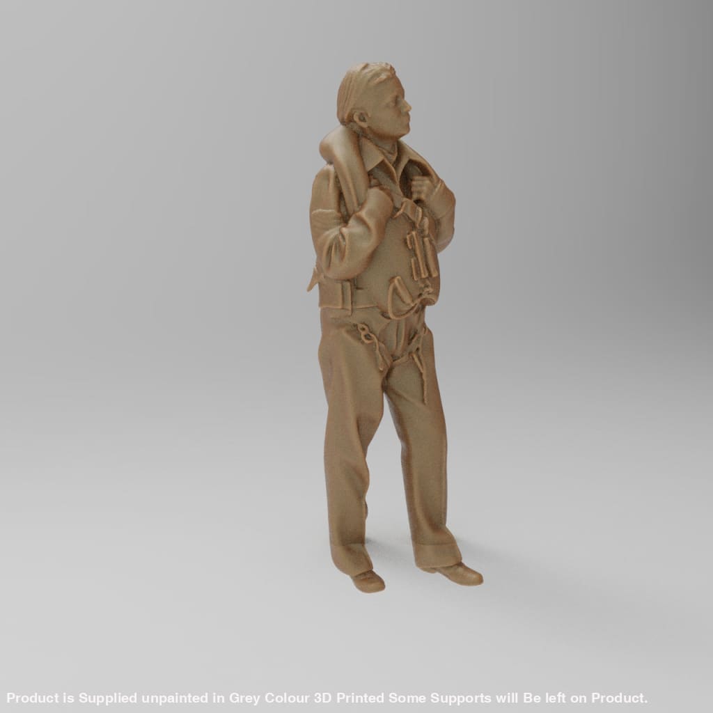 MM4409 Female WW2 Pilot 2 Figure