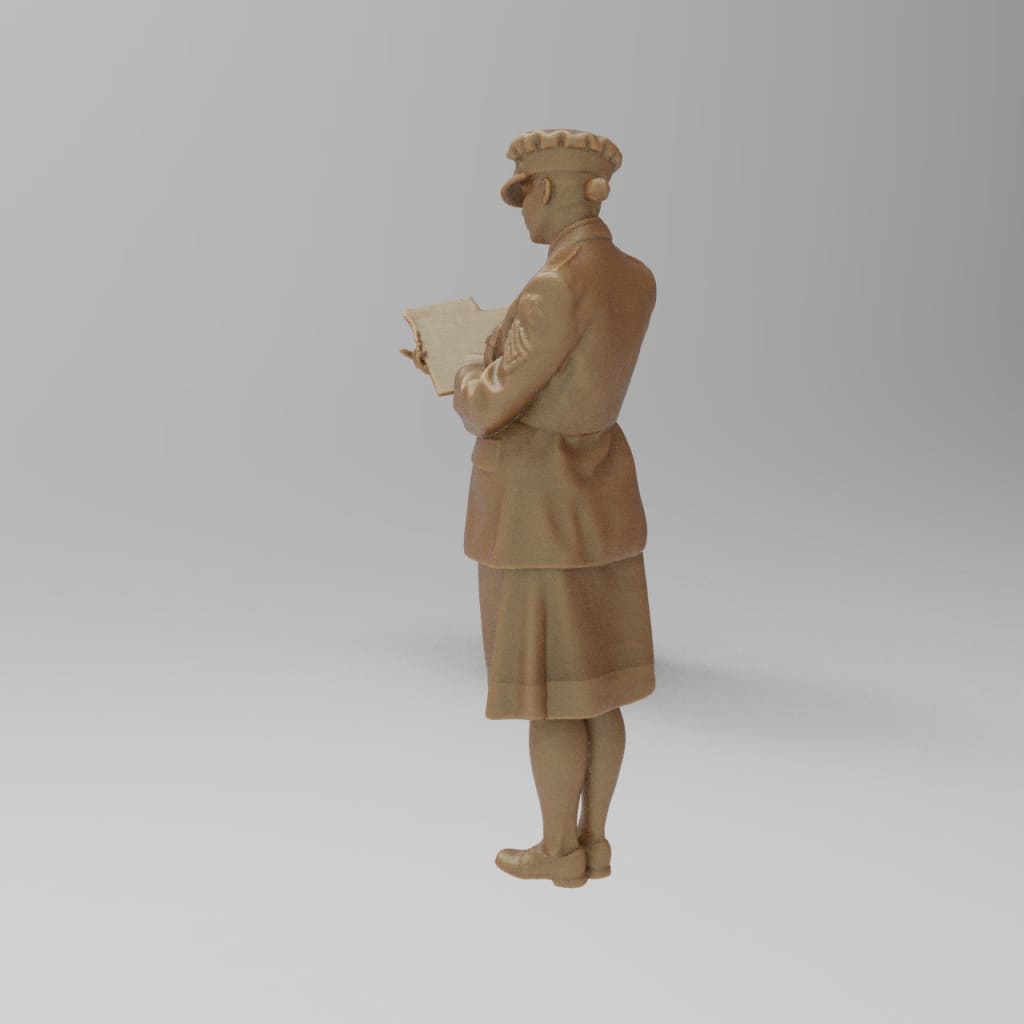 MM4411 Female WW2 RAF Seargent Figure