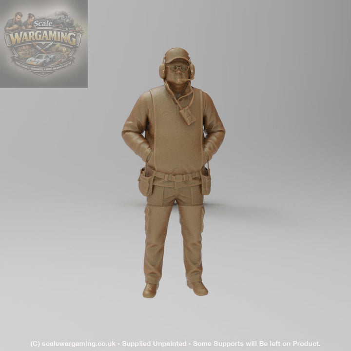 MM4417 Car Race Track Marshall Figure
