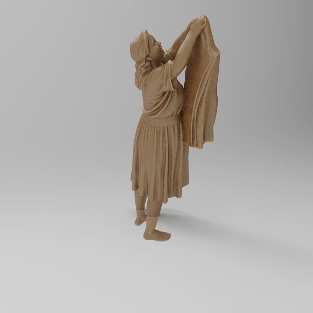 MM4420 Female hanging Washing Figure