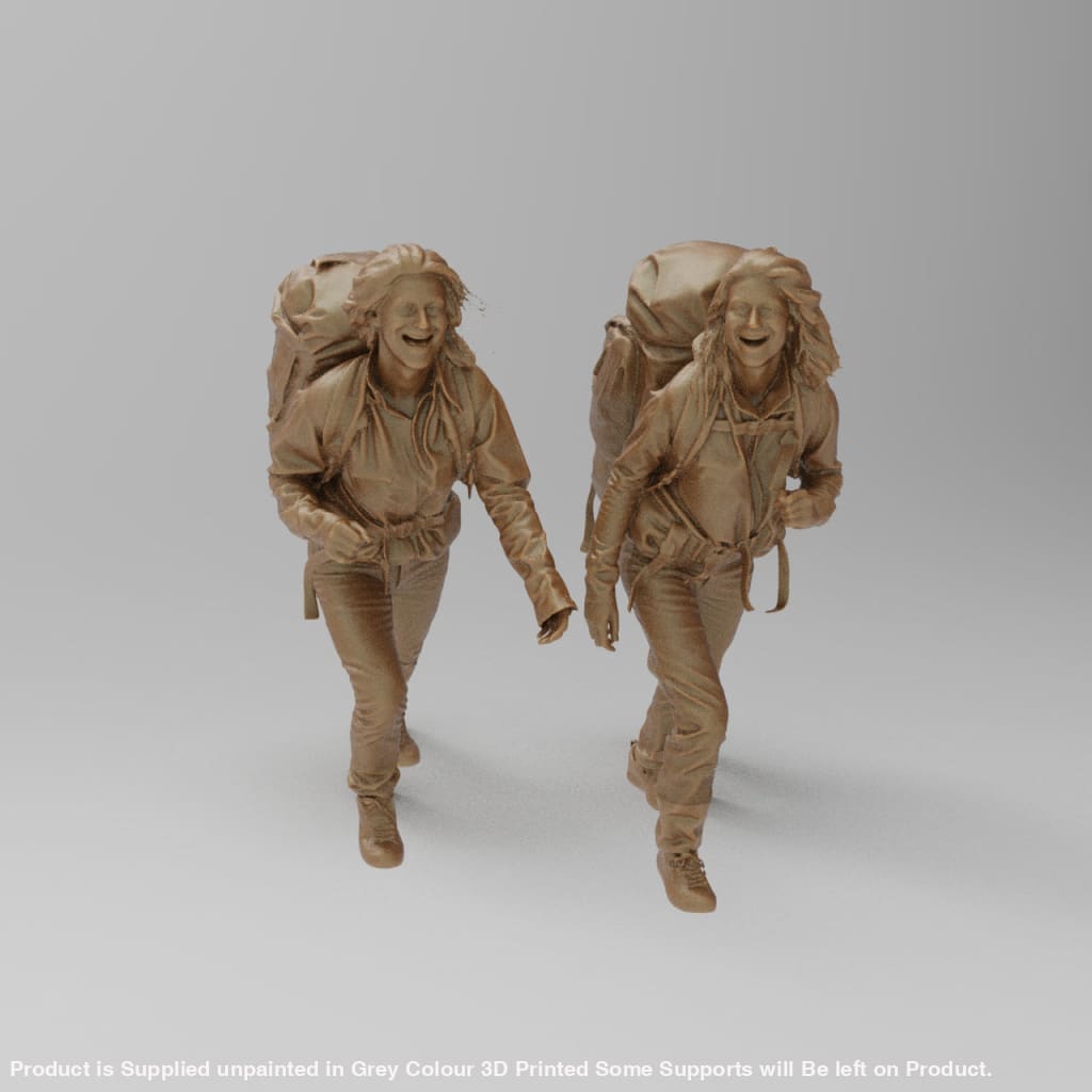 MM4430 Girls hiking Figure