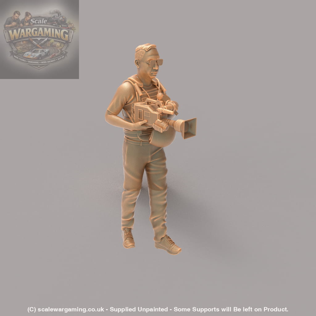 MM486 War Camera Man in Body Armor Figure