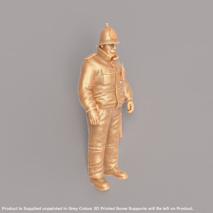 MM593 Police Officer Tall Helmet Figure