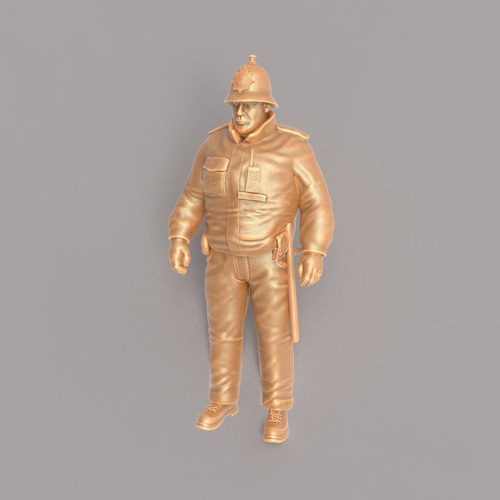 MM593 Police Officer Tall Helmet Figure