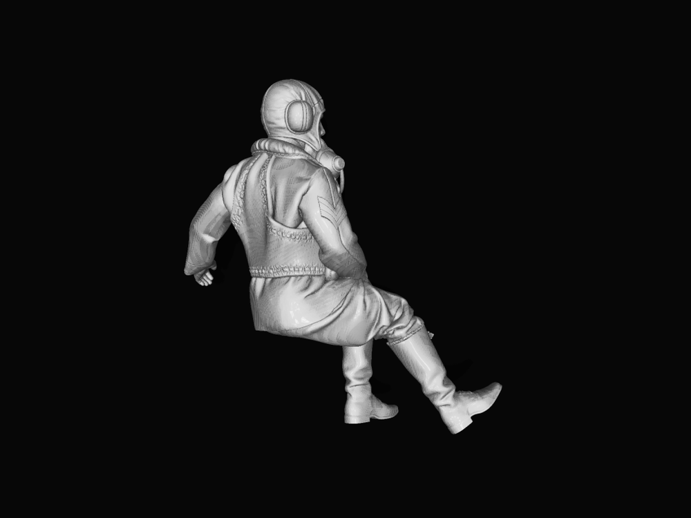 MM657 WW2 Pilot 7 Figure