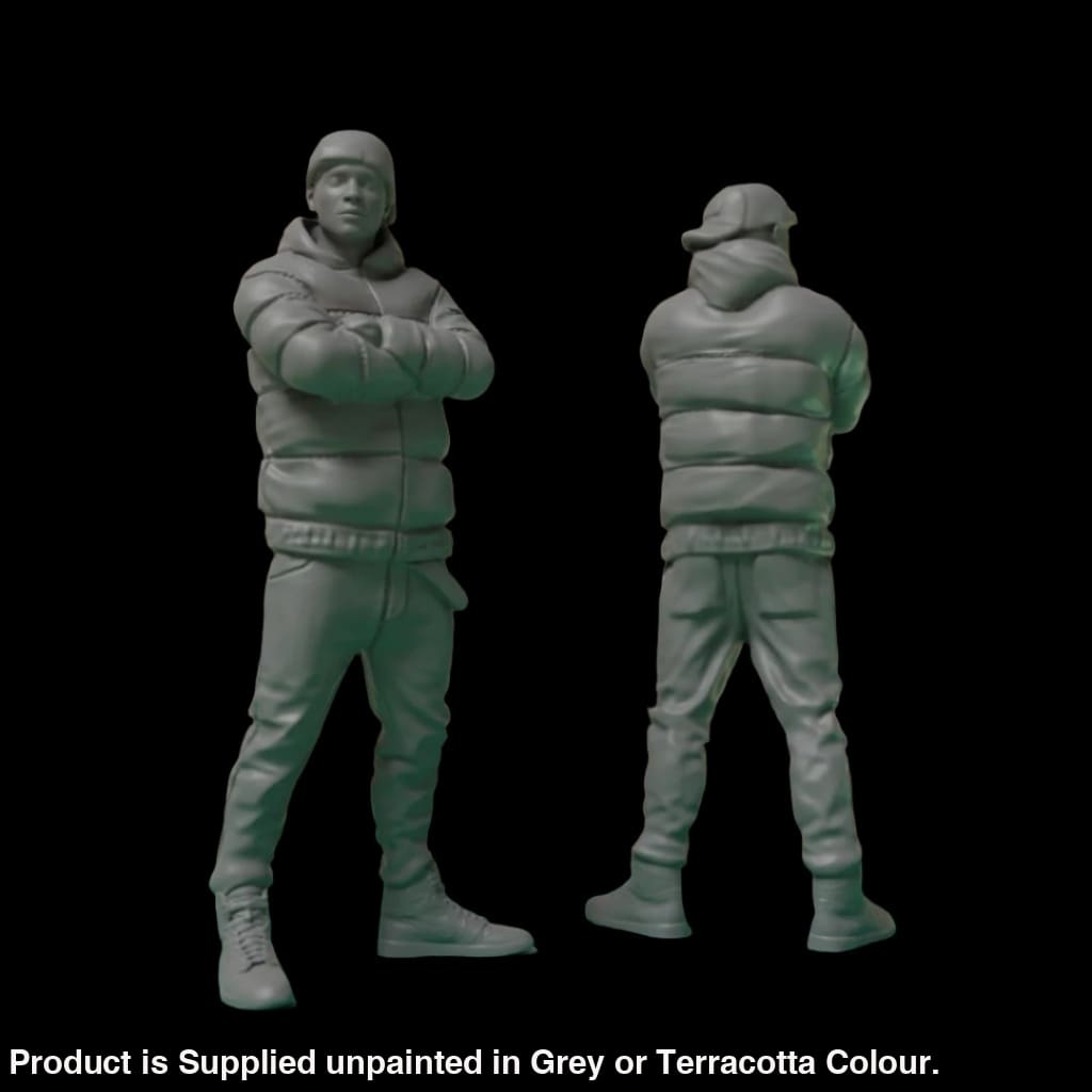 Mm721 Teenager In Puffer Jacket Figure