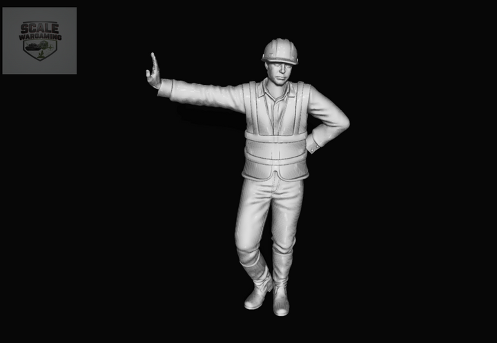 MM743 Builder Arm out Figure