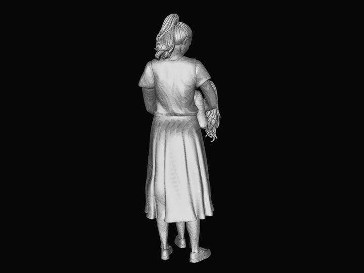 Mm879 Mum And Daughter Figure