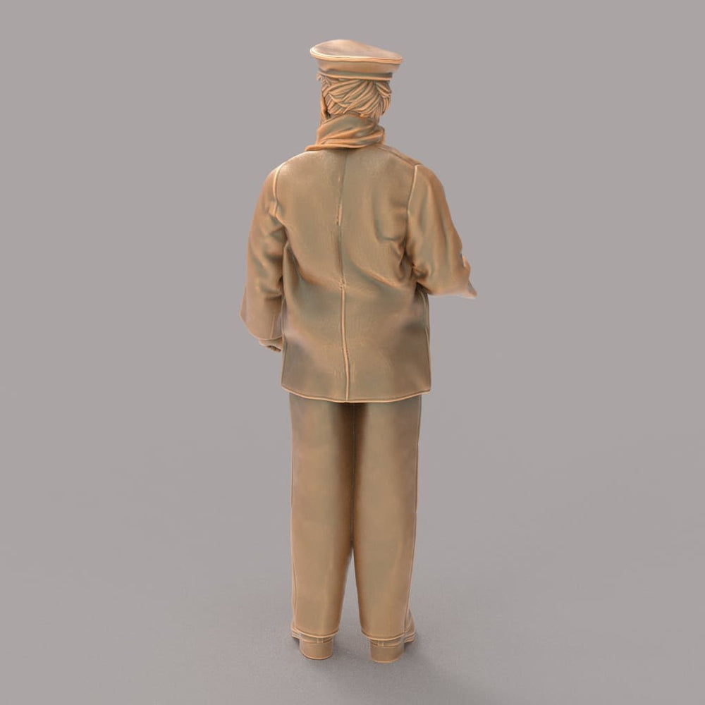 MM943 Fishing Boat Skipper Standing Figure