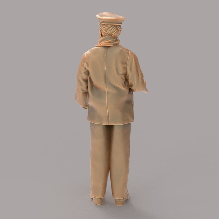 MM943 Fishing Boat Skipper Standing Figure