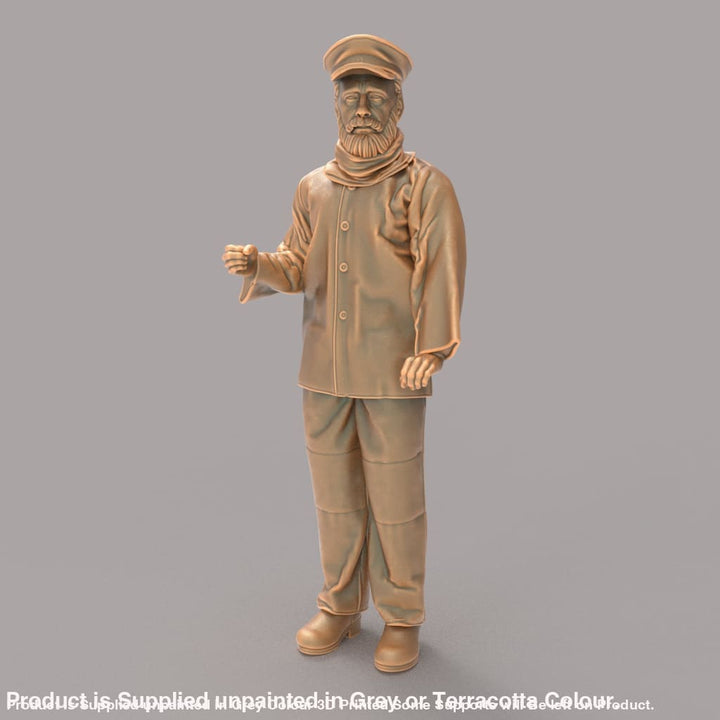 MM943 Fishing Boat Skipper Standing Figure