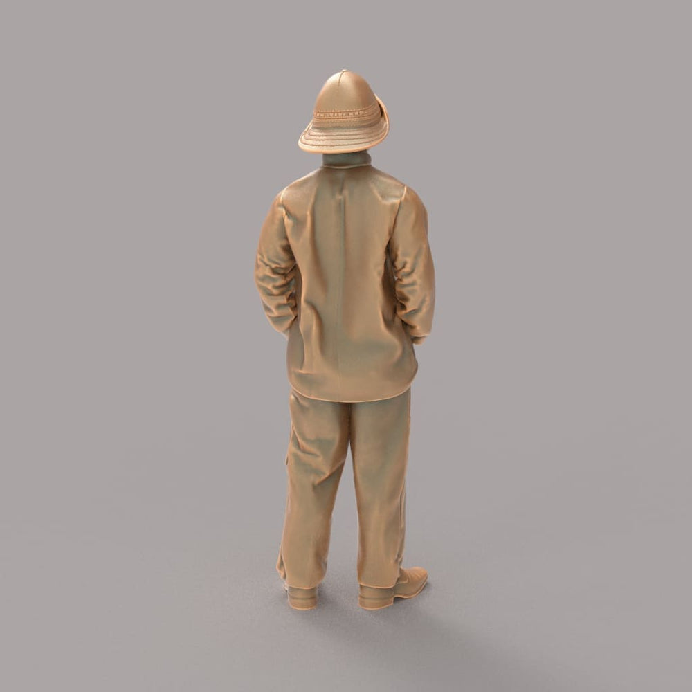 MM944 Fisherman hands in pockets Figure