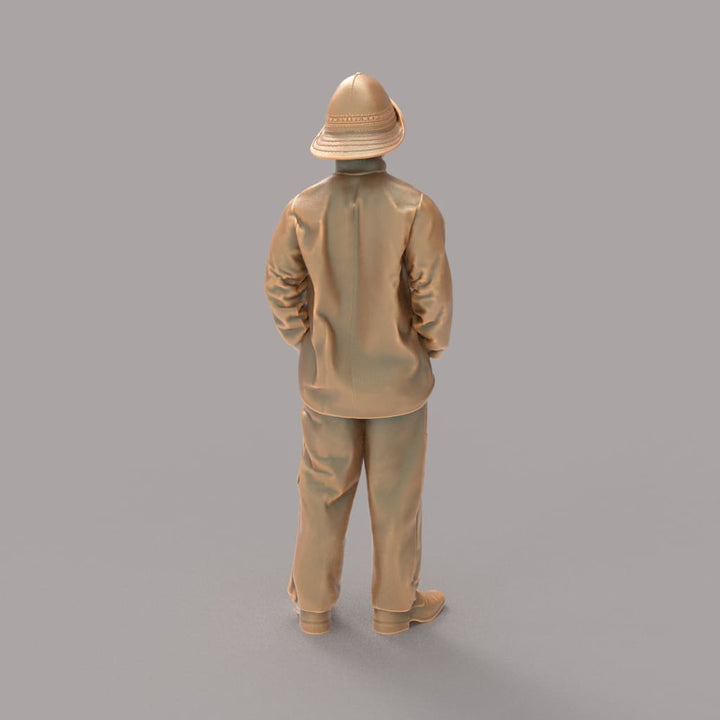 MM944 Fisherman hands in pockets Figure
