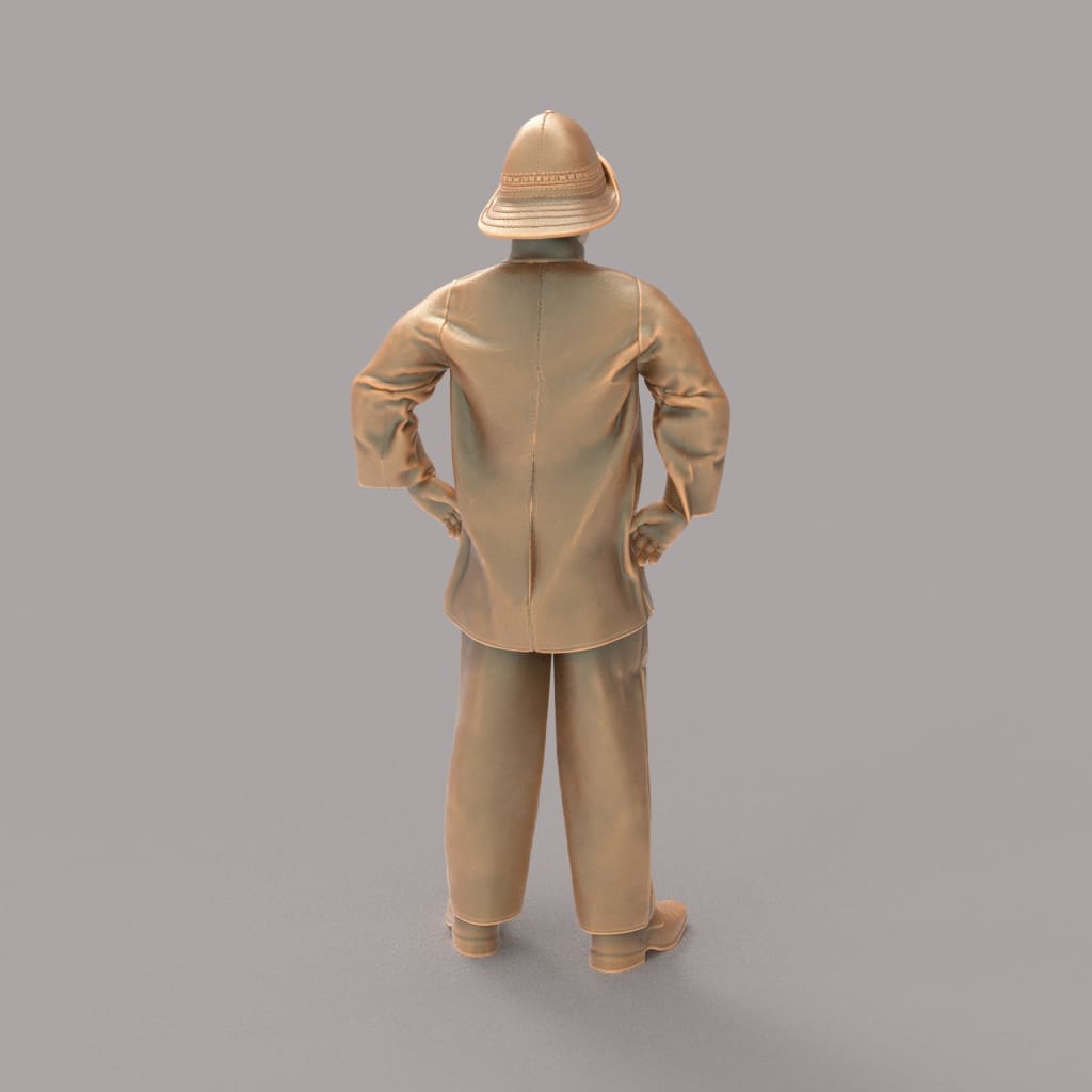 MM945 Fisherman hands on Hips Figure