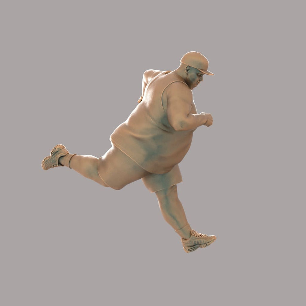 MM995 Running Man Figure