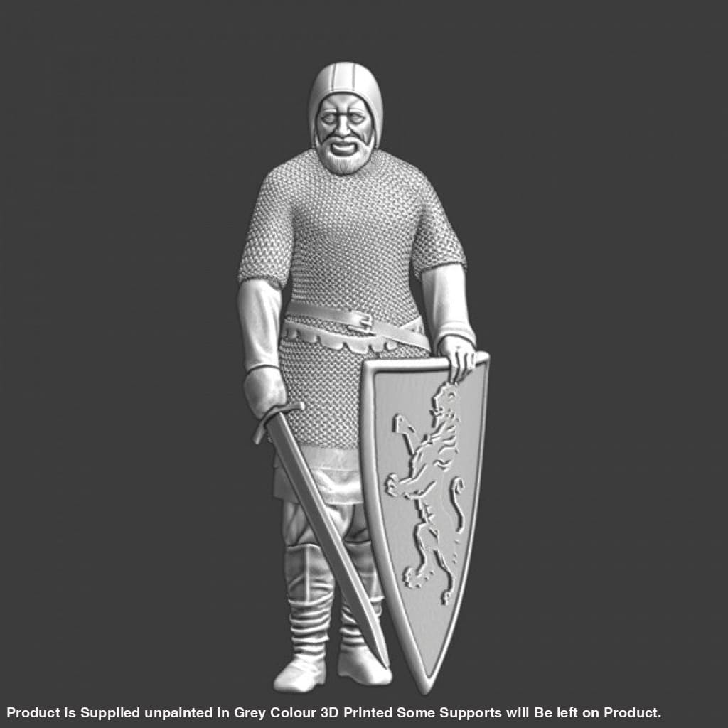 NCM001 Kievan Rus medieval soldier resting Medieval Figure