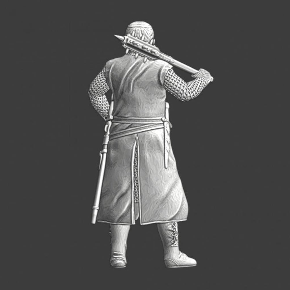 NCM063 Lazarus knight with holy water sprinkler Medieval