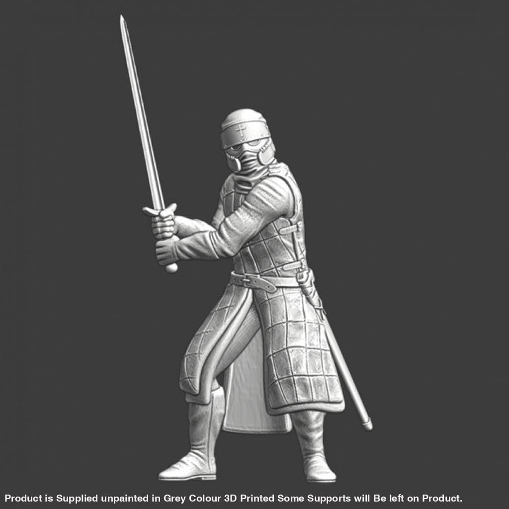 NCM066 Lazarus knight with two hand sword Medieval