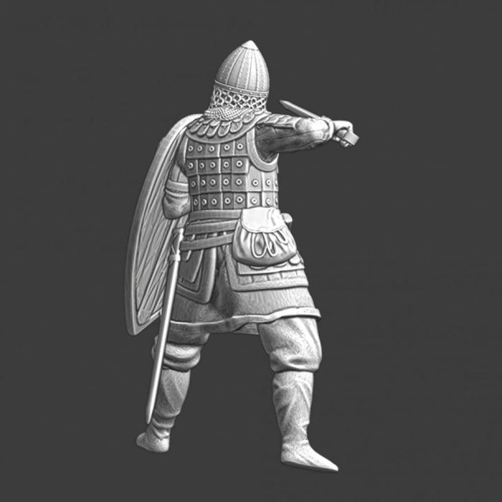 NCM085 Medieval Ukrainian (Kievan-Rus) warrior Medieval