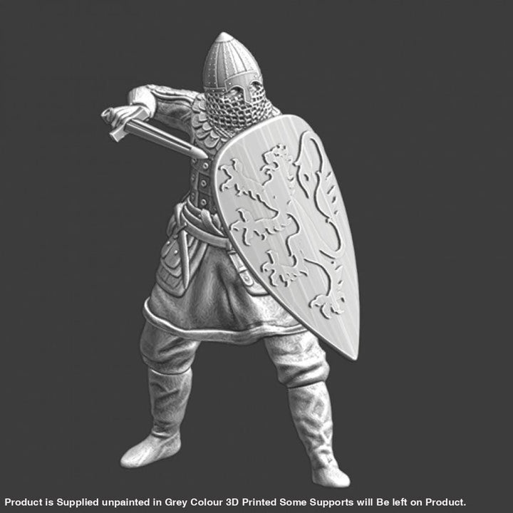 NCM085 Medieval Ukrainian (Kievan-Rus) warrior Medieval
