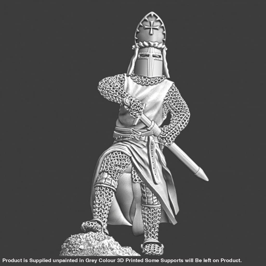 NCM088 Medieval warrior bishop - Hermann von Buxhövden Medieval