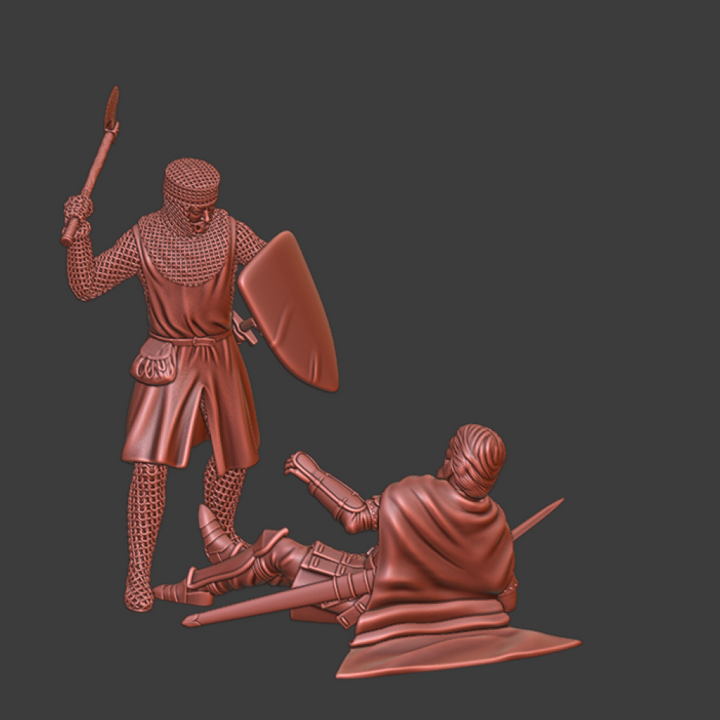 NCM106 Medieval Duel - Diorama Medieval