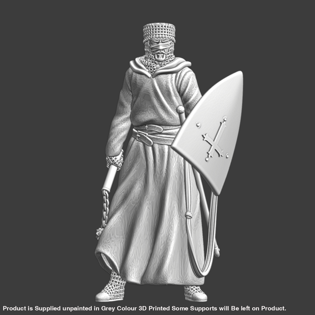 NCM111 Medieval Leper Knight - Saint Lazarus Order Medieval