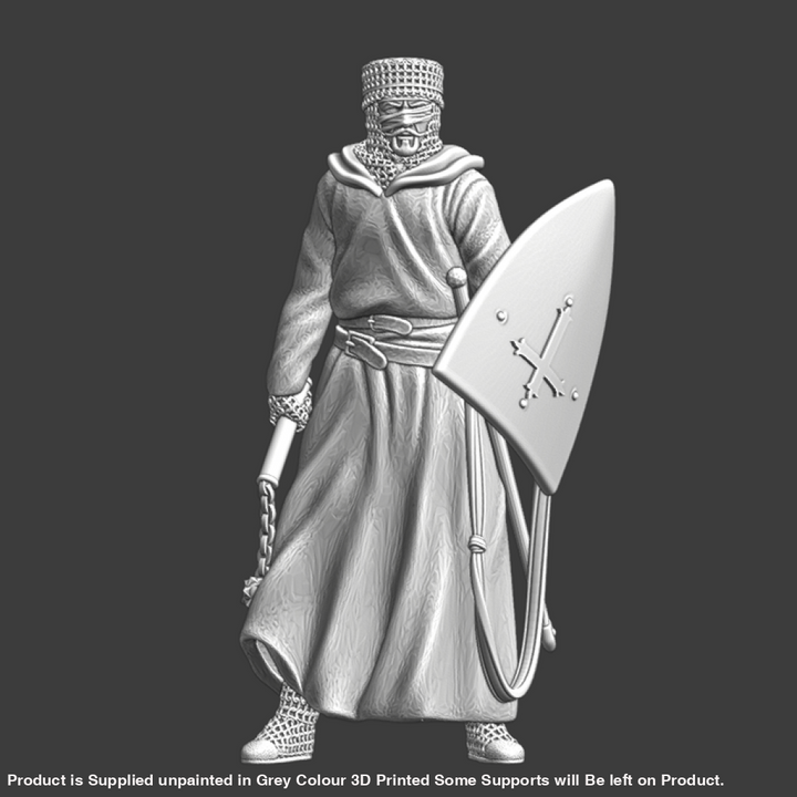 NCM111 Medieval Leper Knight - Saint Lazarus Order Medieval