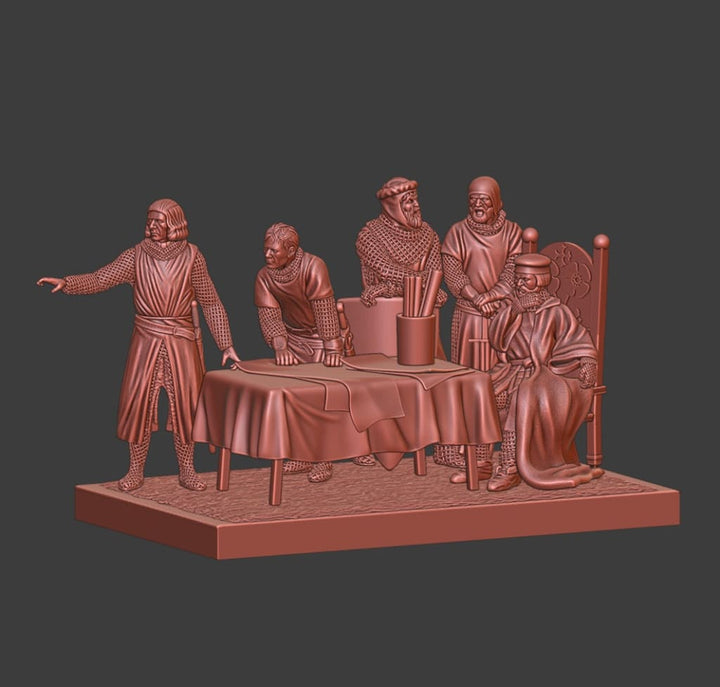 NCM174 Medieval Command Tent Council Medieval