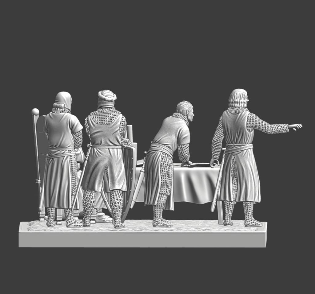 NCM174 Medieval Command Tent Council Medieval