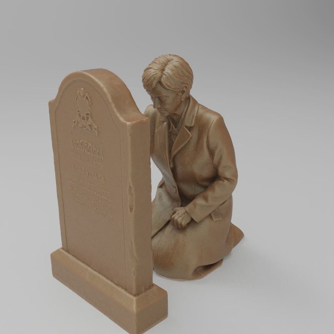 SW2146 Female Goodbye at Graveside