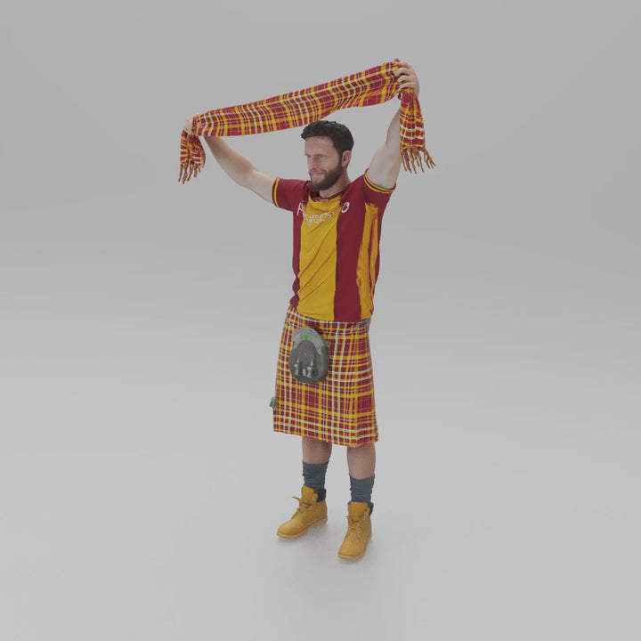 SW9198 Tartan Sports Supporter