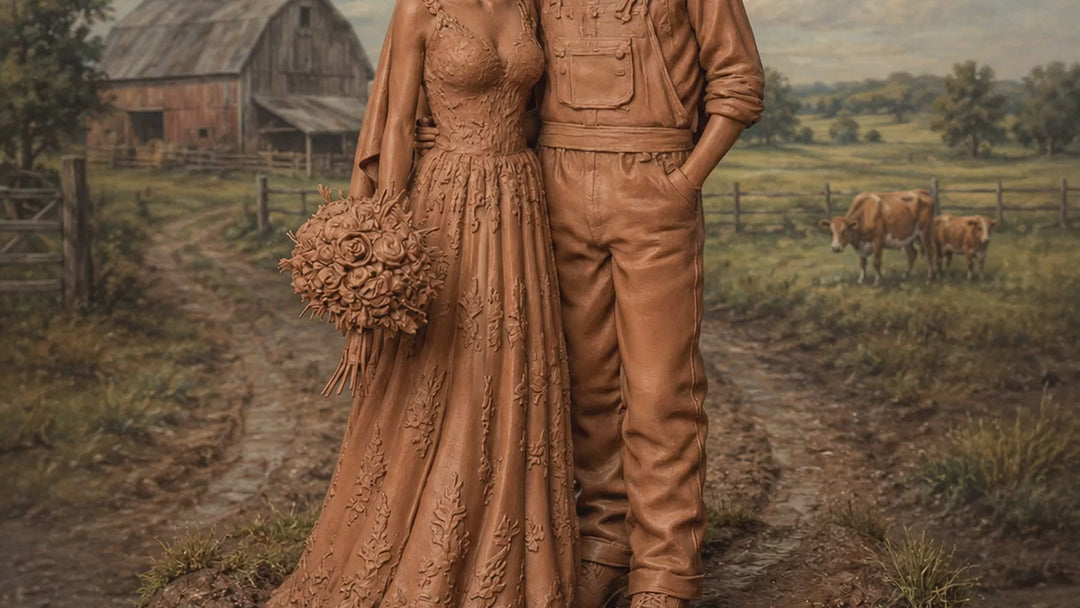 SW5111 Wedding Bride and Farmer