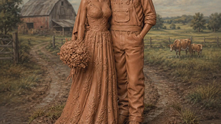 SW5111 Wedding Bride and Farmer