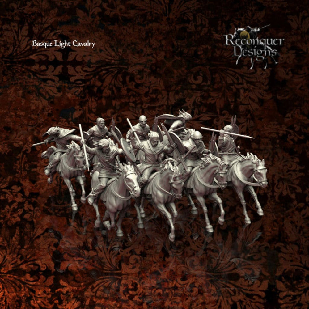 REM0002 Basque Light Cavalry Medieval Figure